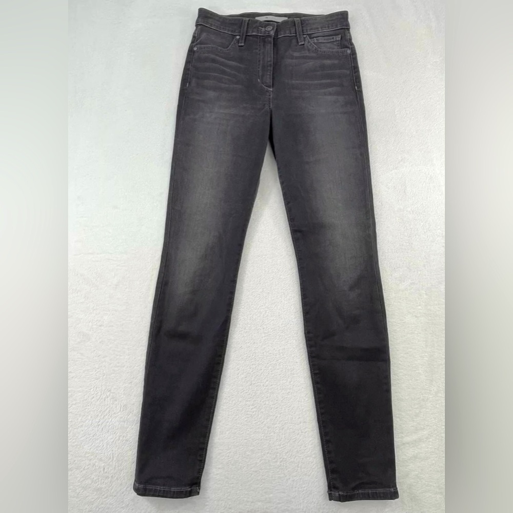 Joes Women's 24’ High Rise Skinny Ankle Gray Adalyn Denim Jeans.